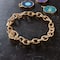 12 Pack: 7.5" Gold Cable Charm Bracelet by Bead Landing™